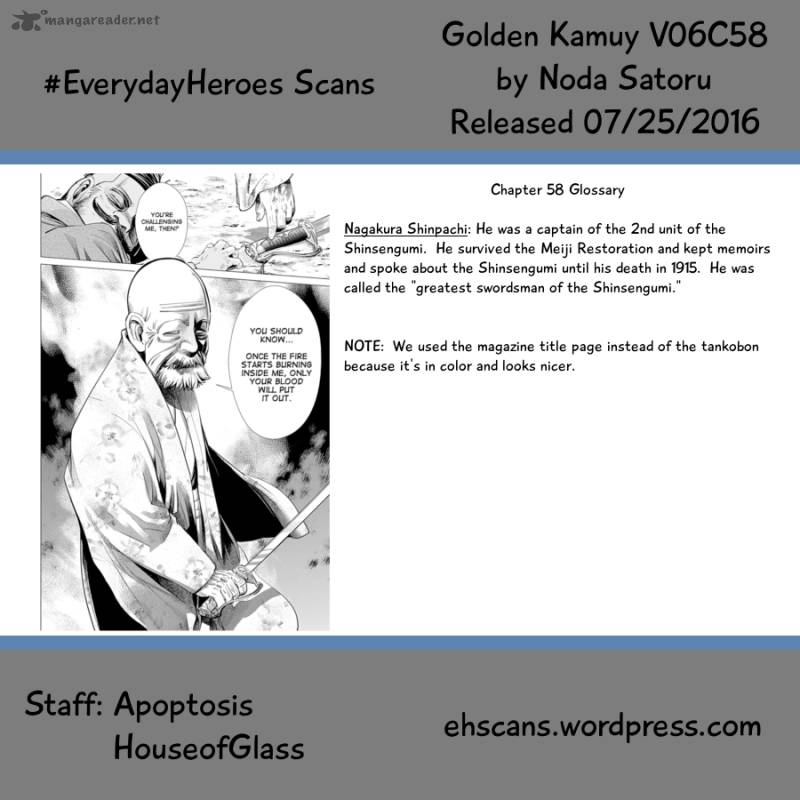 Golden Kamui Chapter 58 - Page 20