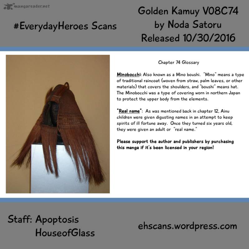 Golden Kamui Chapter 74 - Page 19