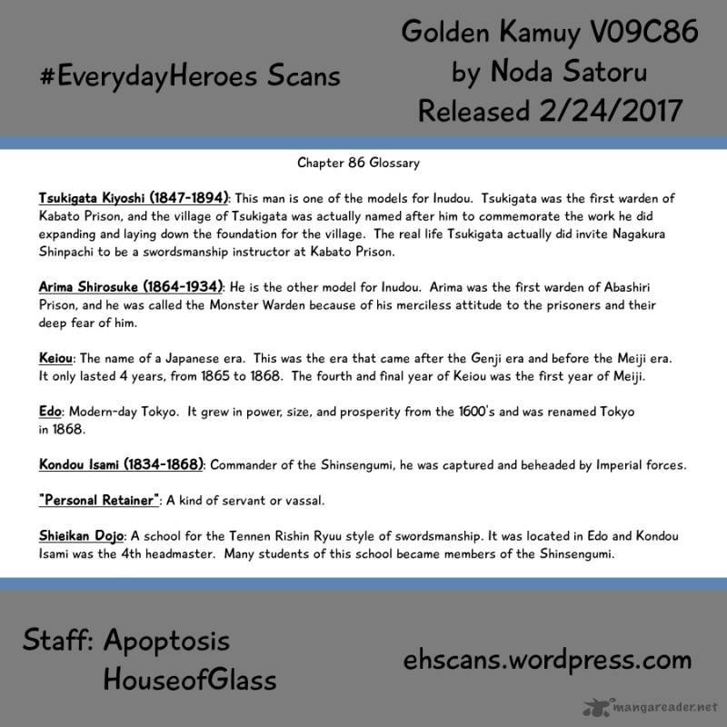 Golden Kamui Chapter 86 - Page 18