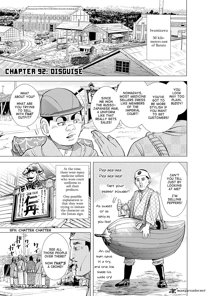 Golden Kamui Chapter 92 - Page 1