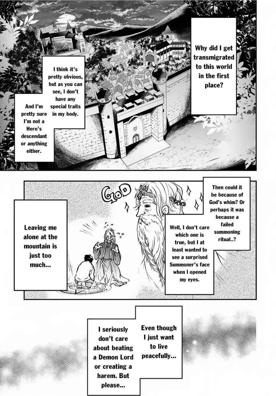 It’s Sudden, But I Came To Another World! But I Hope To Live Safely Chapter 1 - Page 40
