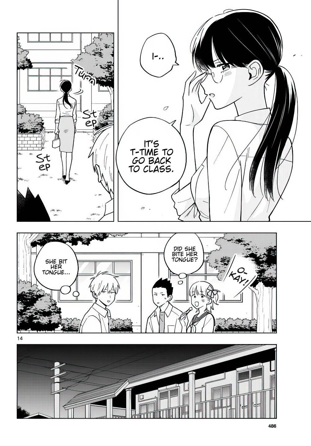 The Teacher Can Not Tell Me Love Chapter 40 - Page 14