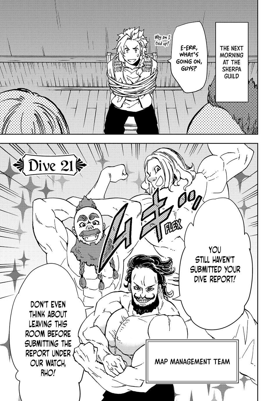 Dungeon Sherpa: Meikyuu Michisaki Annainin Chapter 21 - Page 1