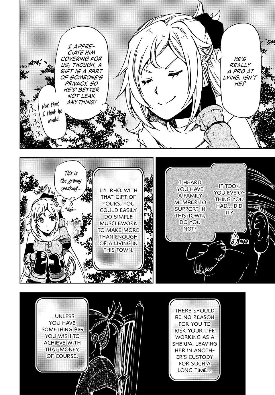 Dungeon Sherpa: Meikyuu Michisaki Annainin Chapter 21 - Page 12