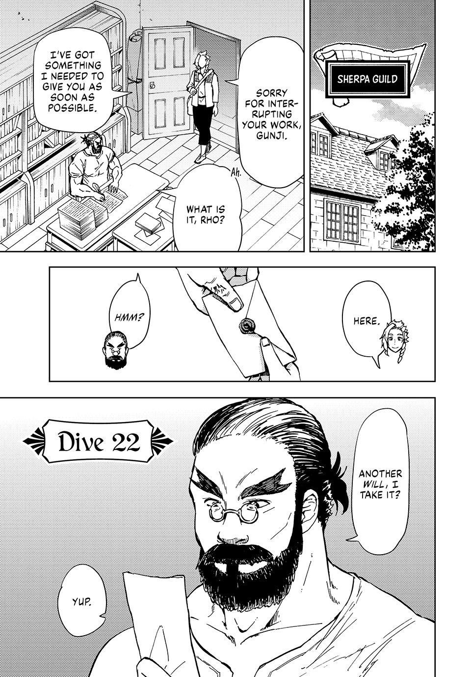 Dungeon Sherpa: Meikyuu Michisaki Annainin Chapter 22 - Page 1