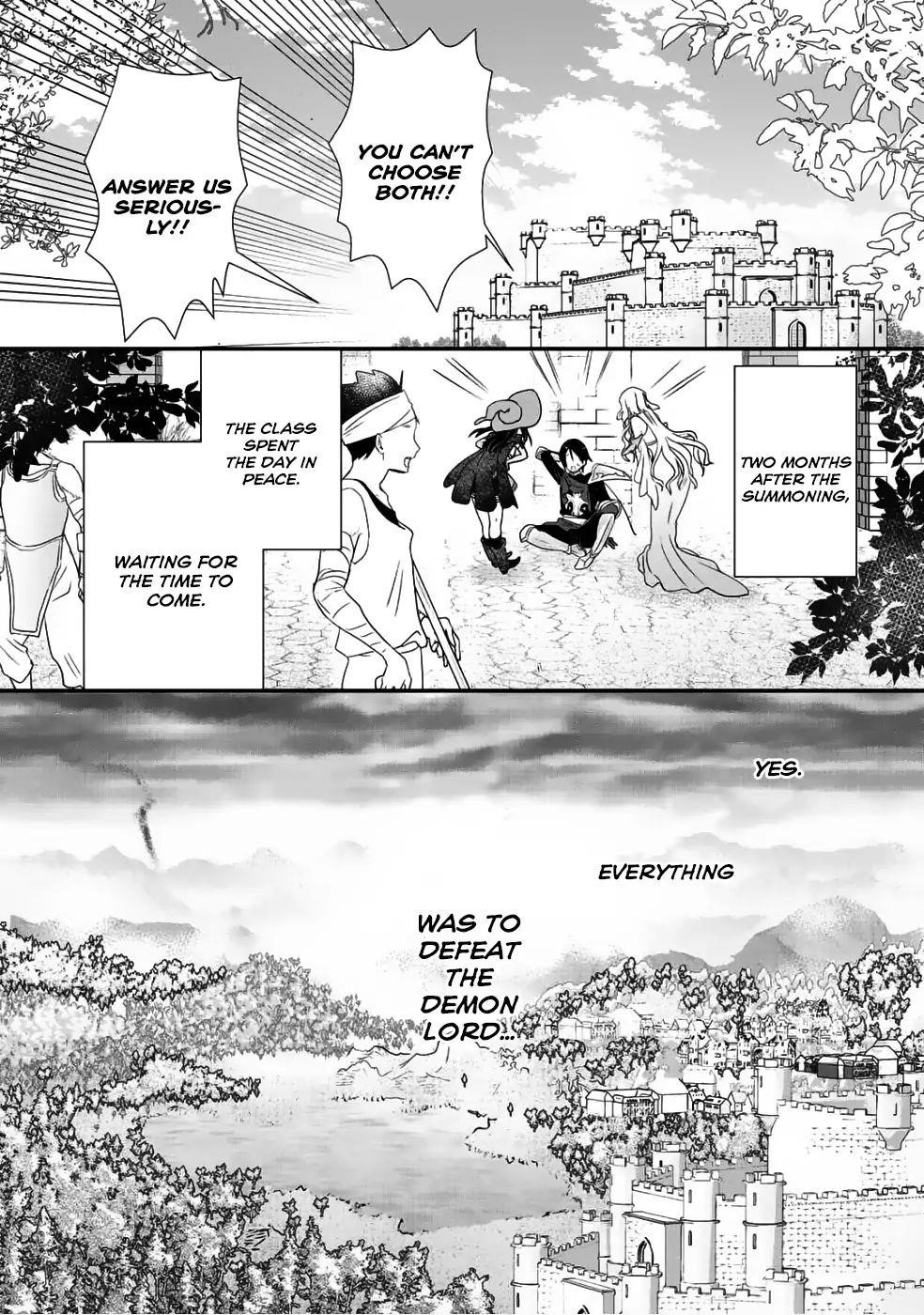 Class ga Isekai Shoukan sareta Naka Ore dake Nokotta n desu ga Chapter 10 - Page 12