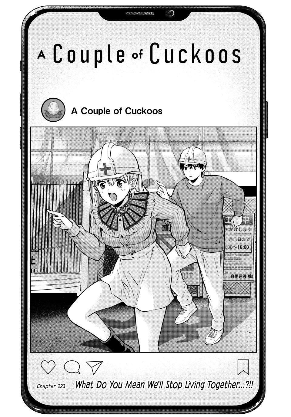A Couple of Cuckoos Chapter 223 - Page 1