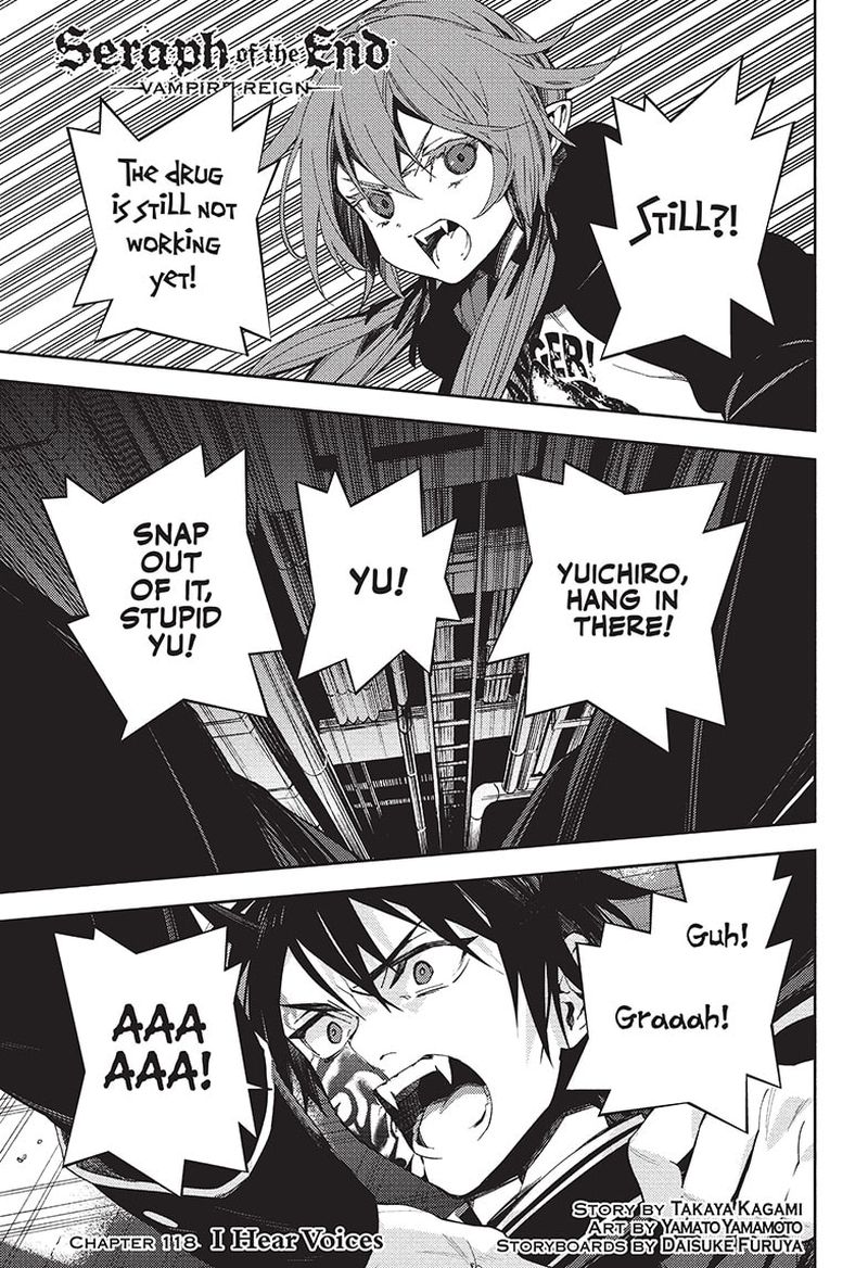 Seraph of the End: Vampire Reign Chapter 118 - Page 1
