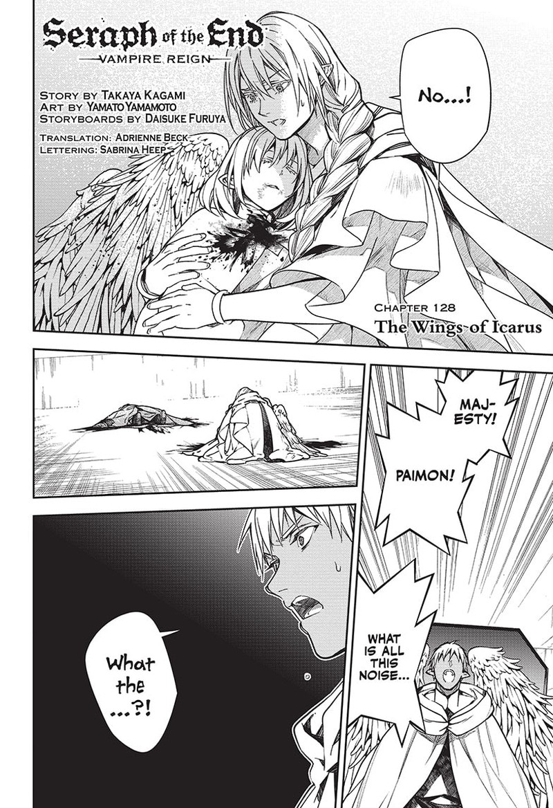 Seraph of the End: Vampire Reign Chapter 128 - Page 2
