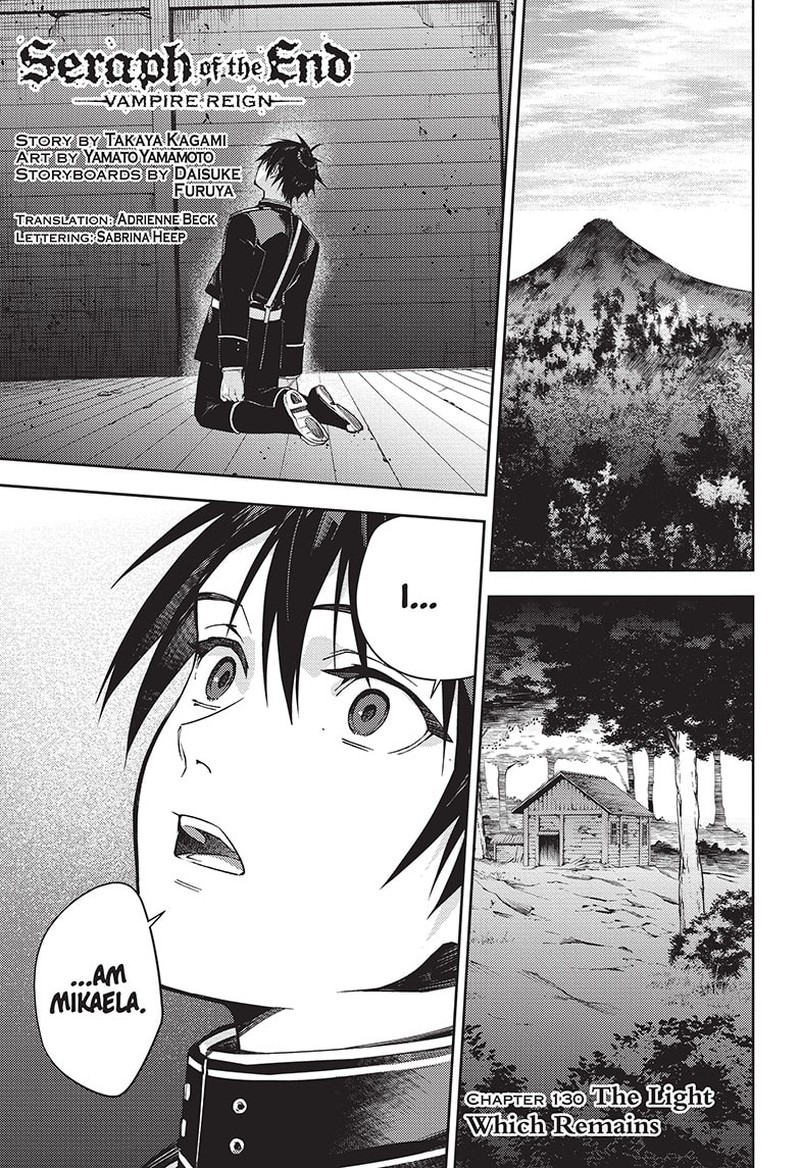 Seraph of the End: Vampire Reign Chapter 130 - Page 1
