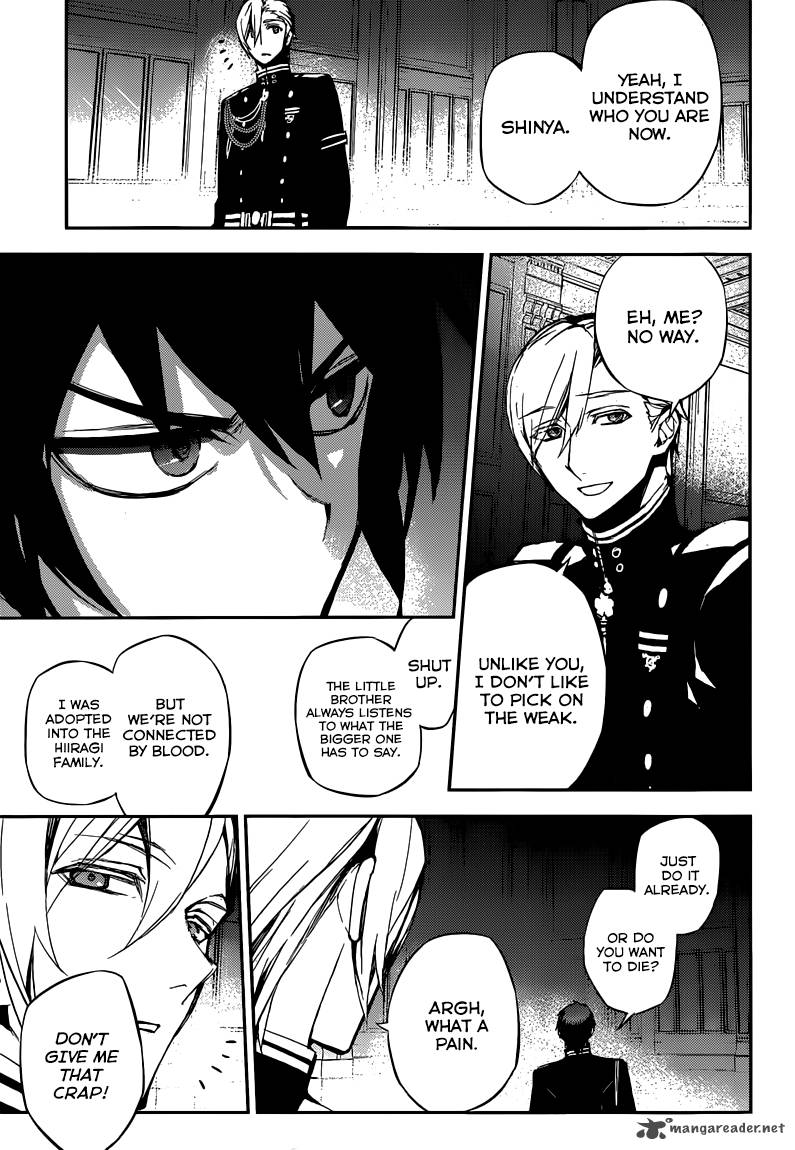 Seraph of the End: Vampire Reign Chapter 17 - Page 22
