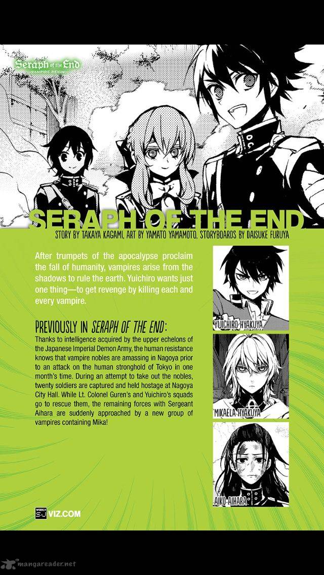 Seraph of the End: Vampire Reign Chapter 30 - Page 1