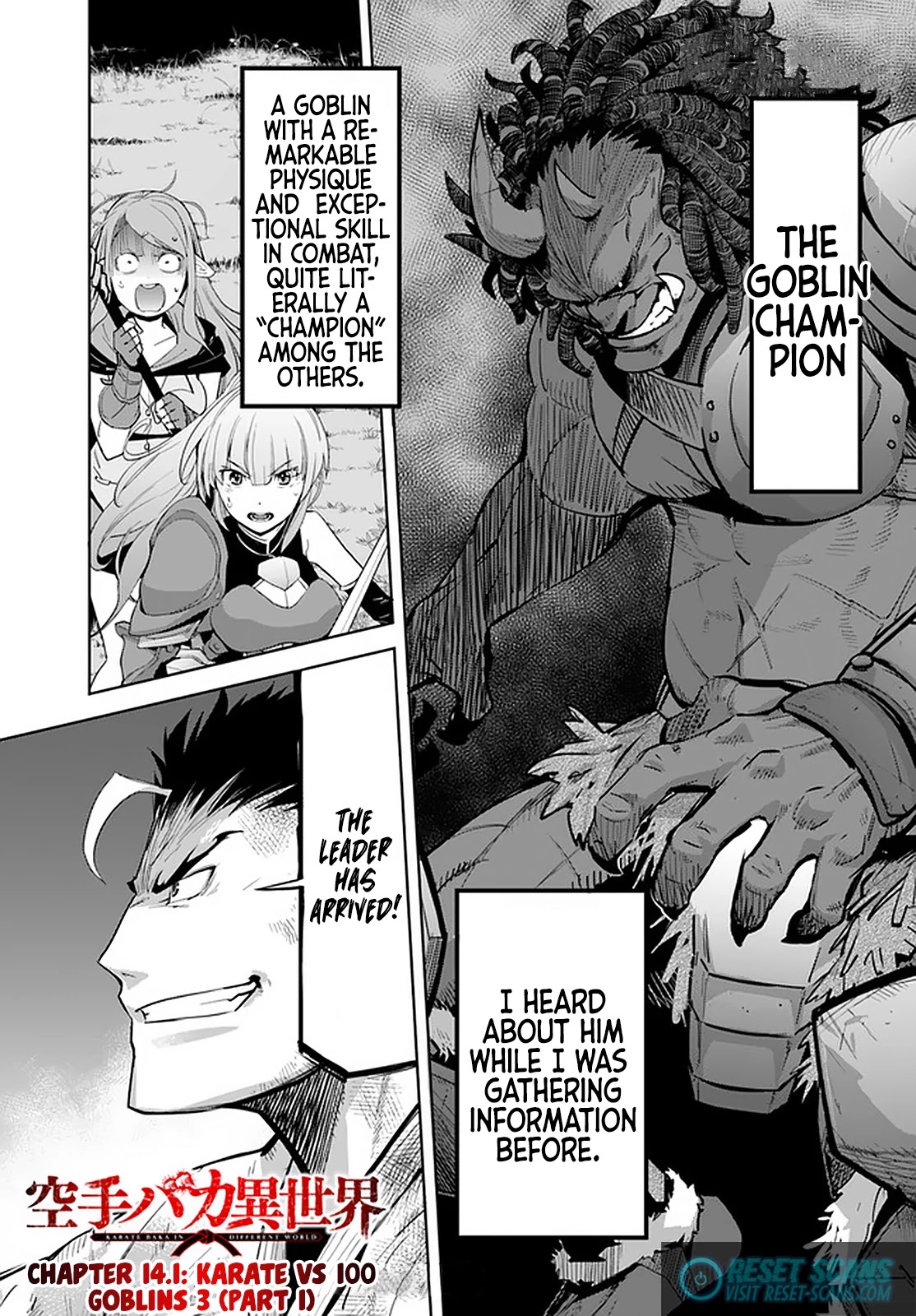 Karate Idiot in Another World Chapter 14.1 - Page 1