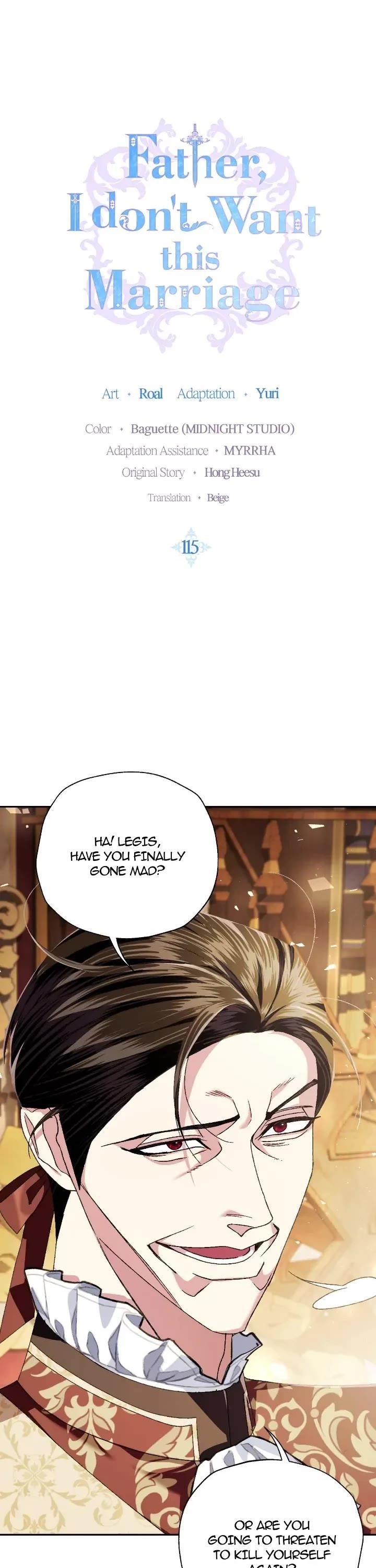 Father, I Don’t Want to Get Married! Chapter 115 - Page 1