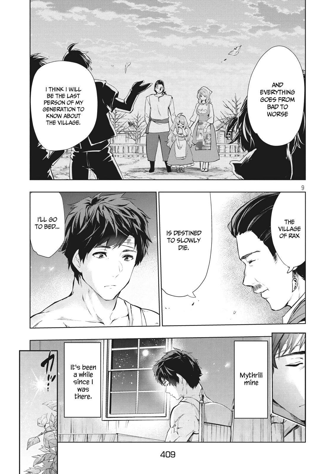 The Slow Second Life of a Dismissed Dark Soldier (age 30) Chapter 5.1 - Page 9