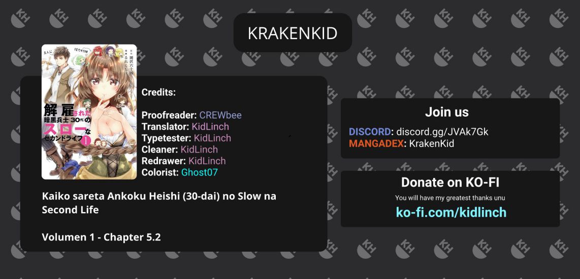 The Slow Second Life of a Dismissed Dark Soldier (age 30) Chapter 5.2 - Page 2