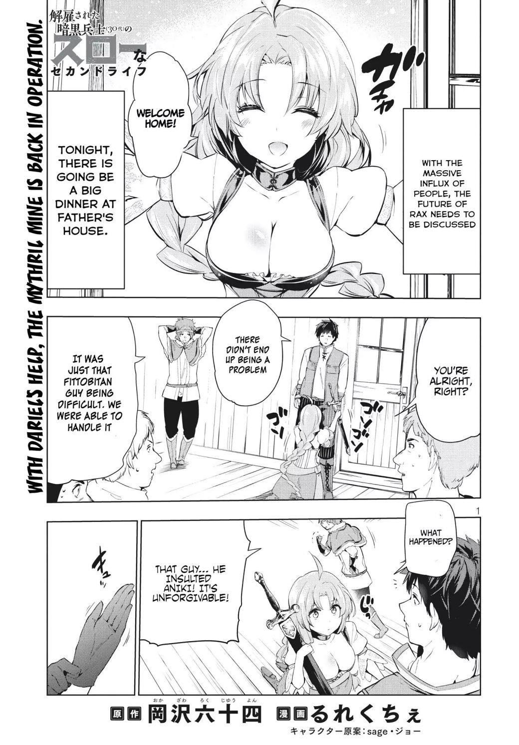 The Slow Second Life of a Dismissed Dark Soldier (age 30) Chapter 8.1 - Page 1