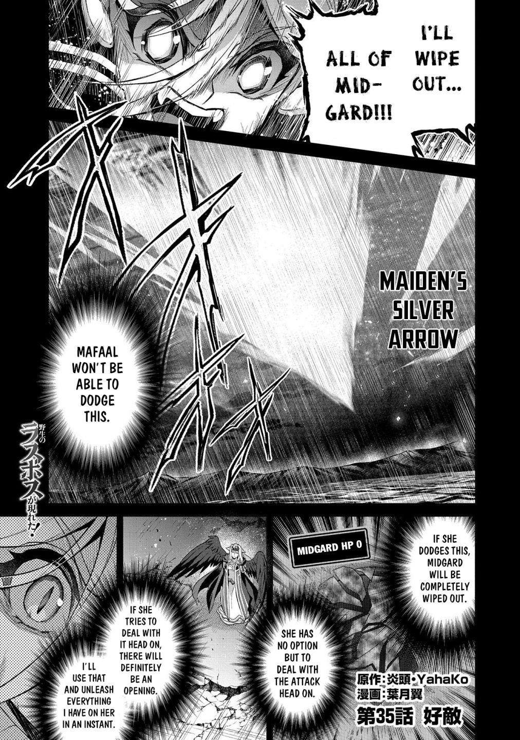 YASEI NO LAST BOSS GA ARAWARETA! Chapter 35 - Page 1