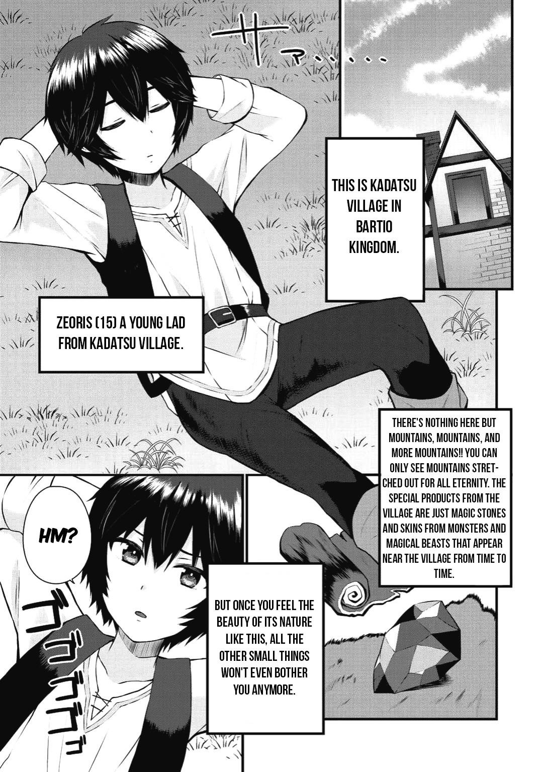 Is The Only Option a Slave Merchant? ~ Harem? What is that, Is it tasty? ~ Chapter 1 - Page 1