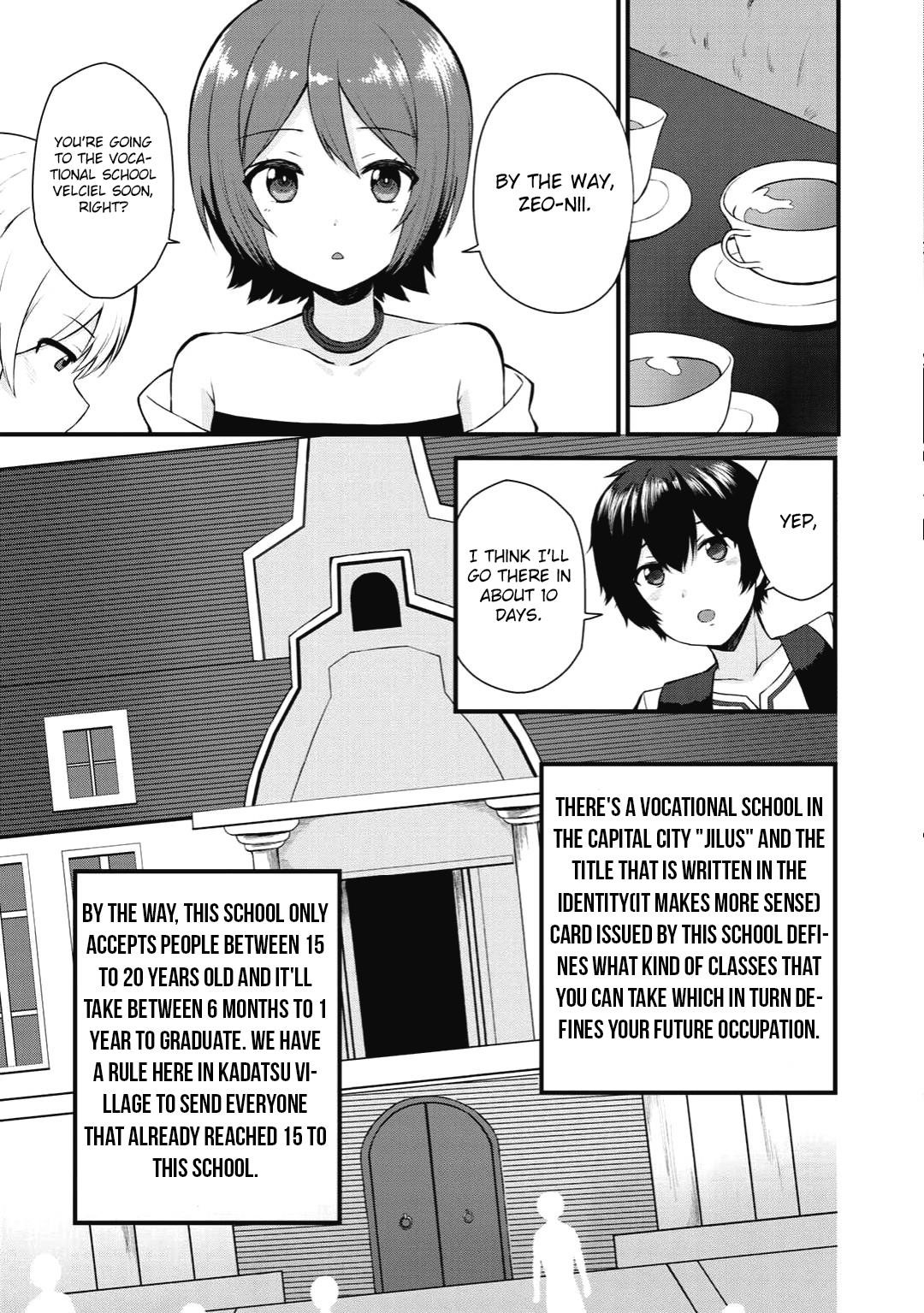 Is The Only Option a Slave Merchant? ~ Harem? What is that, Is it tasty? ~ Chapter 1 - Page 10