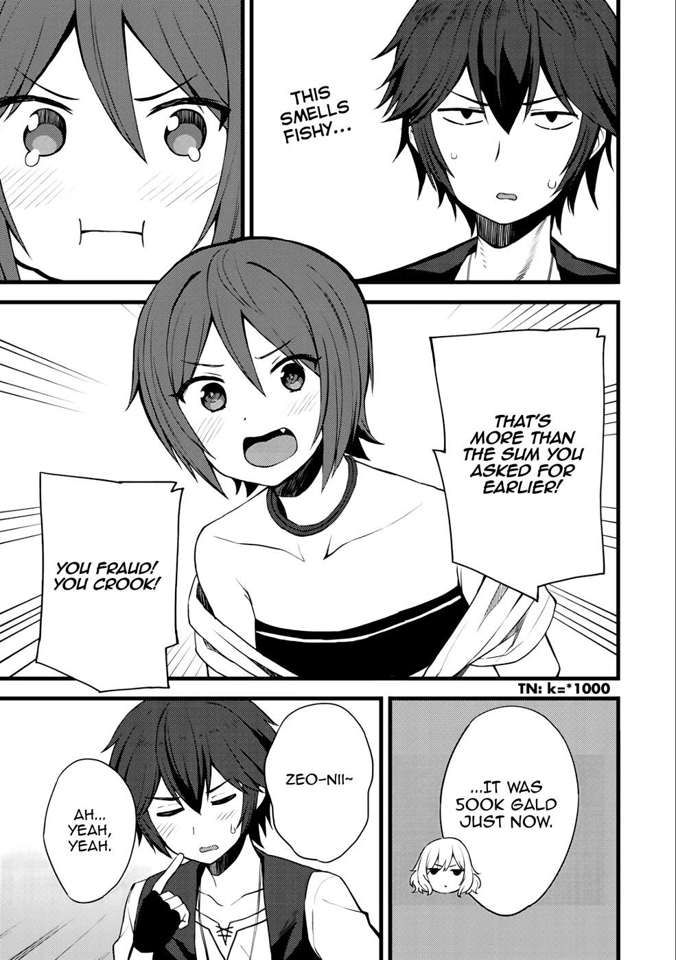 Is The Only Option a Slave Merchant? ~ Harem? What is that, Is it tasty? ~ Chapter 11 - Page 7