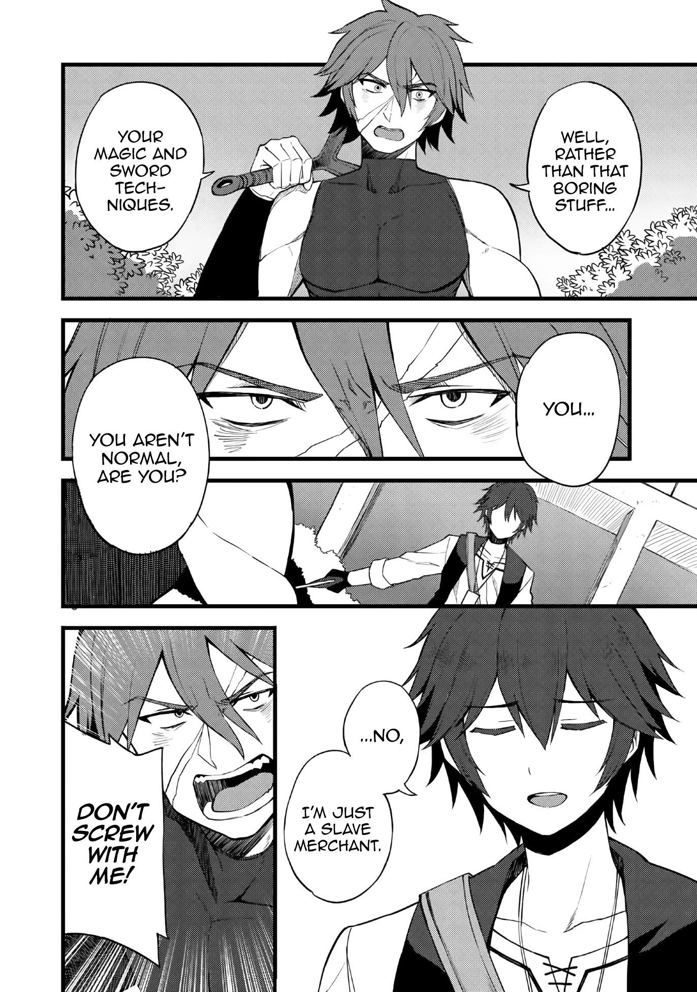 Is The Only Option a Slave Merchant? ~ Harem? What is that, Is it tasty? ~ Chapter 12 - Page 16