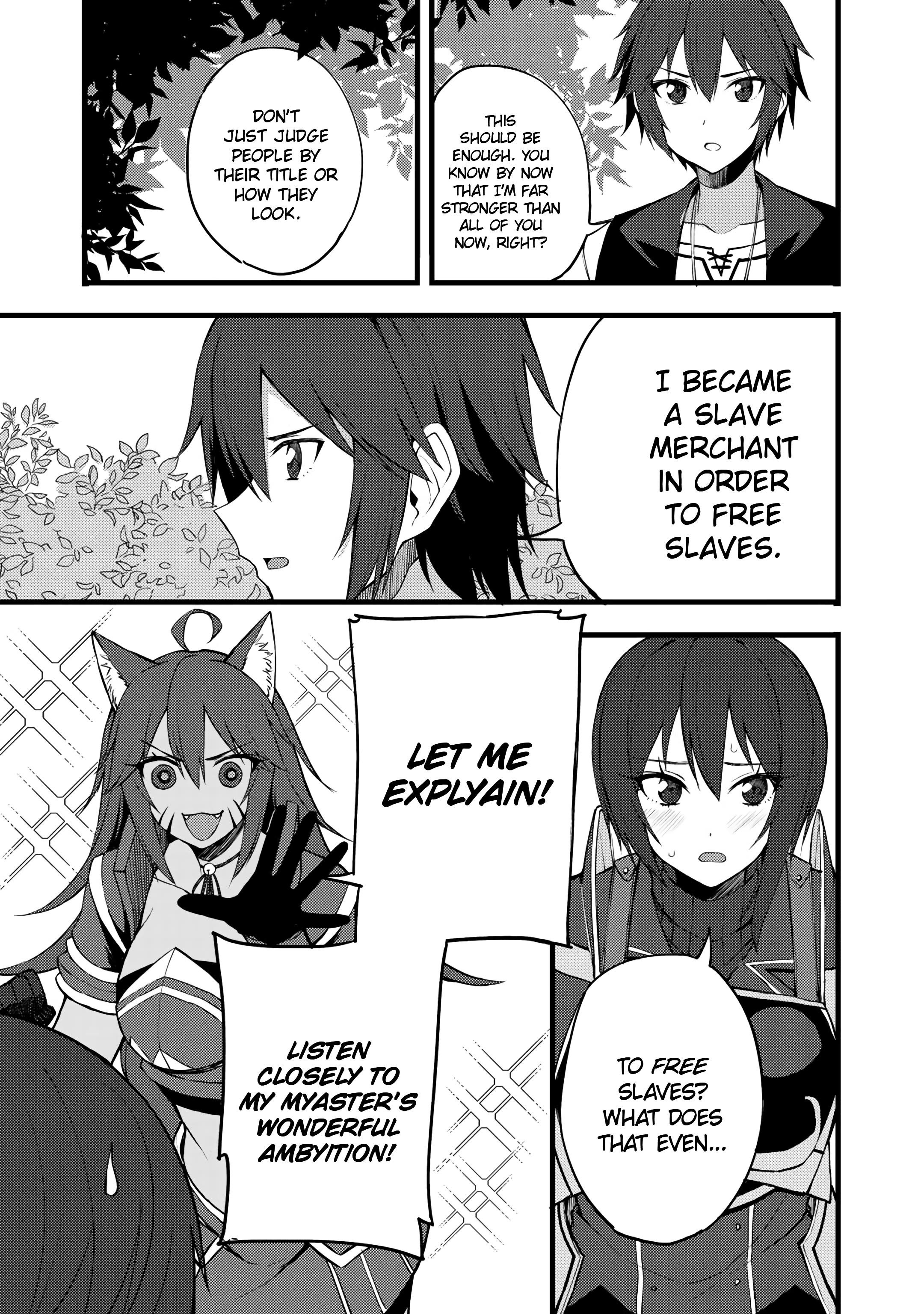 Is The Only Option a Slave Merchant? ~ Harem? What is that, Is it tasty? ~ Chapter 15 - Page 21