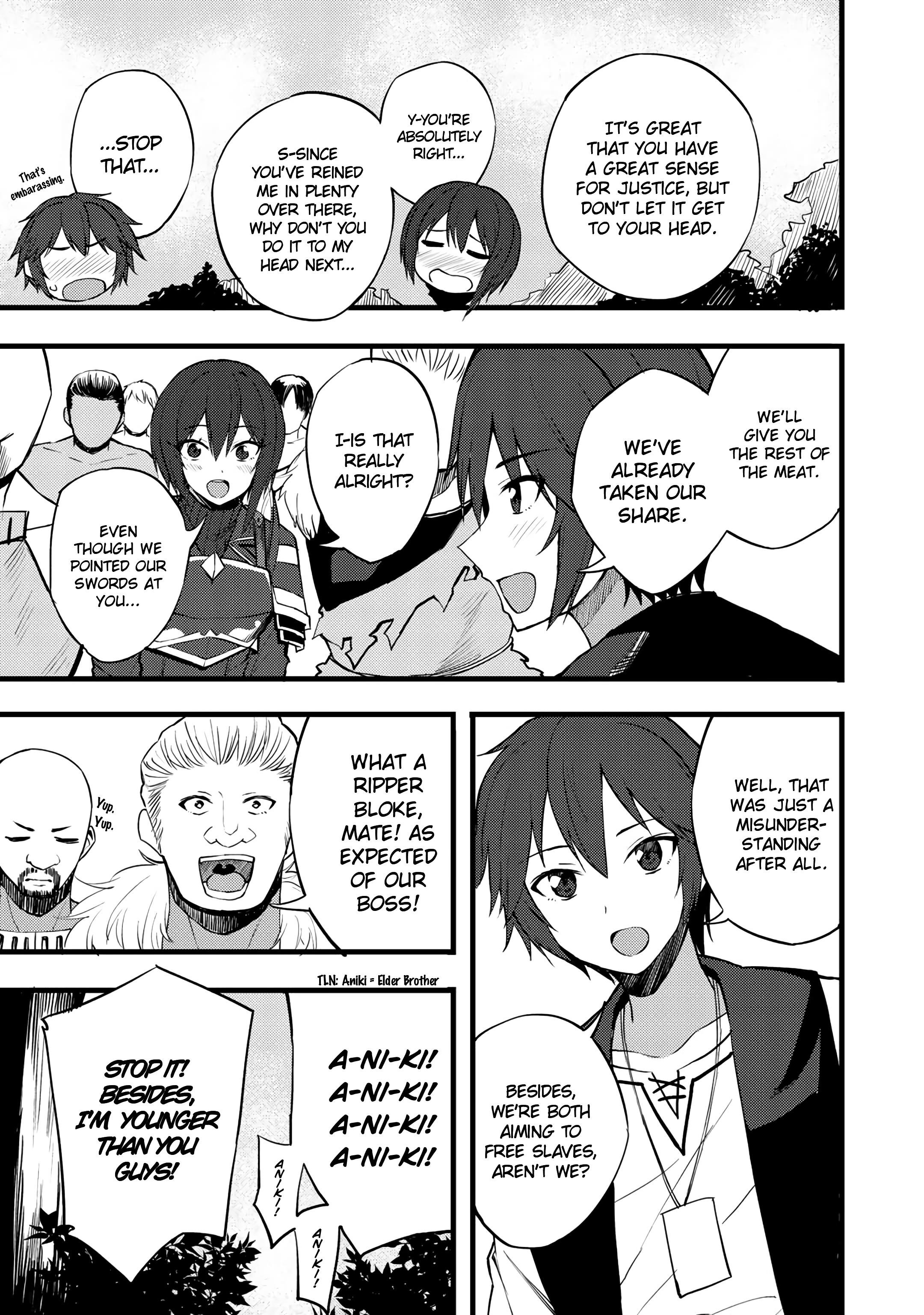 Is The Only Option a Slave Merchant? ~ Harem? What is that, Is it tasty? ~ Chapter 15 - Page 23