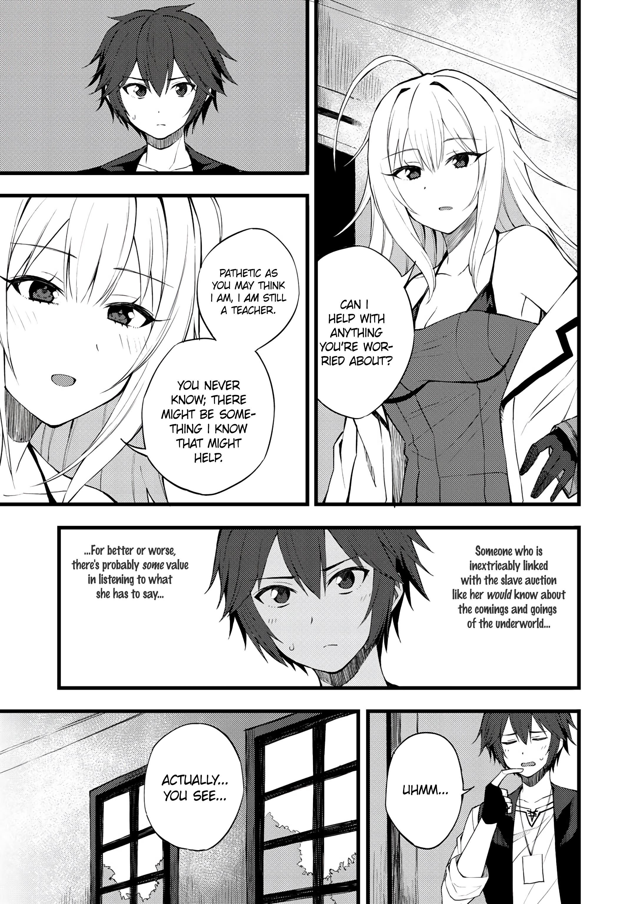 Is The Only Option a Slave Merchant? ~ Harem? What is that, Is it tasty? ~ Chapter 17 - Page 3