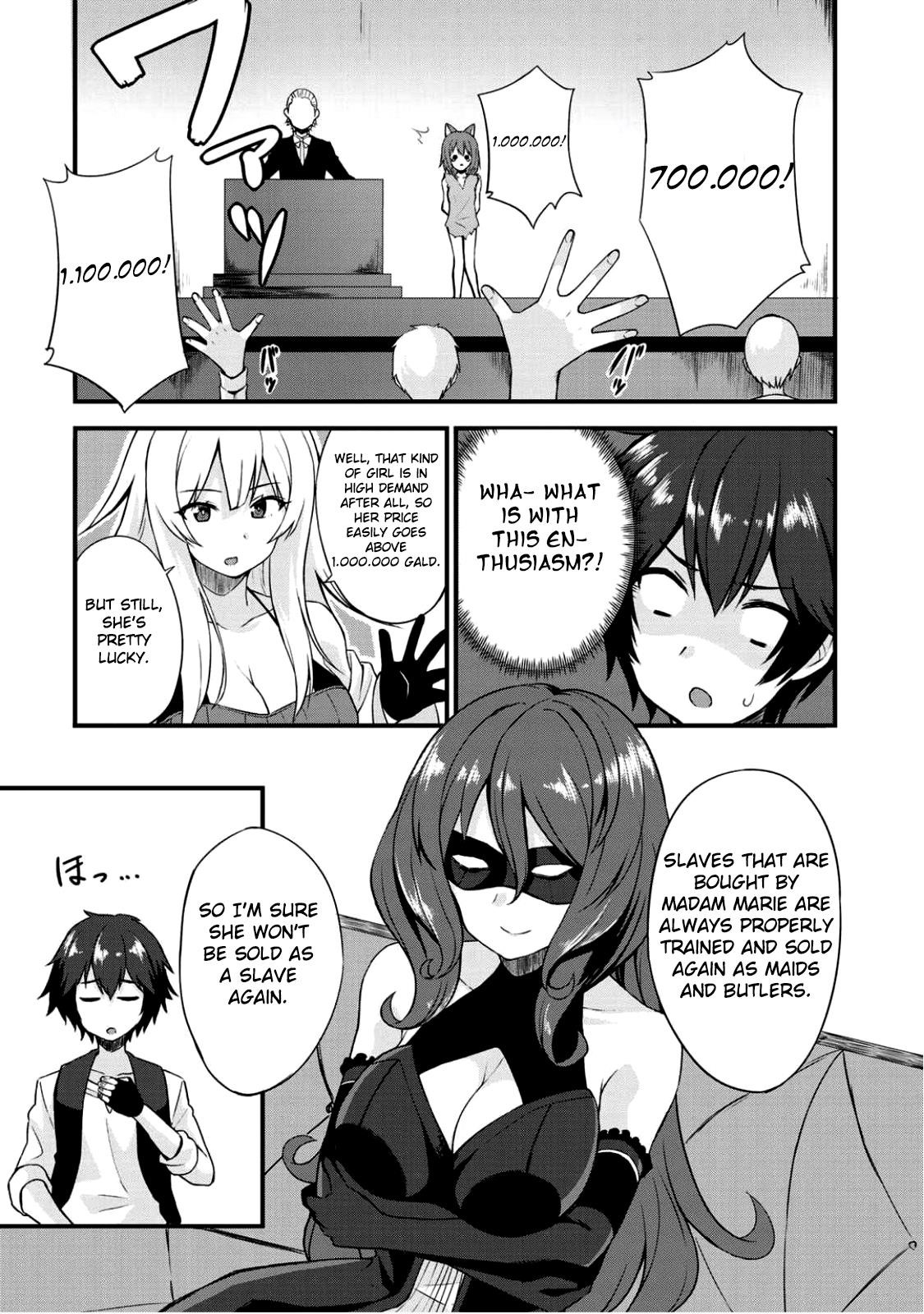 Is The Only Option a Slave Merchant? ~ Harem? What is that, Is it tasty? ~ Chapter 3 - Page 13