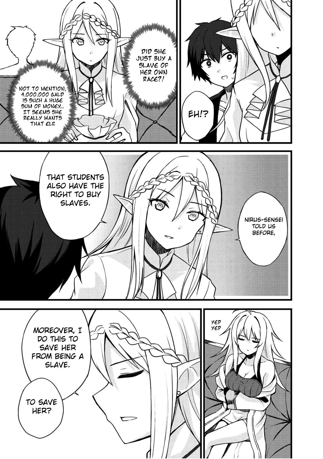 Is The Only Option a Slave Merchant? ~ Harem? What is that, Is it tasty? ~ Chapter 3 - Page 17