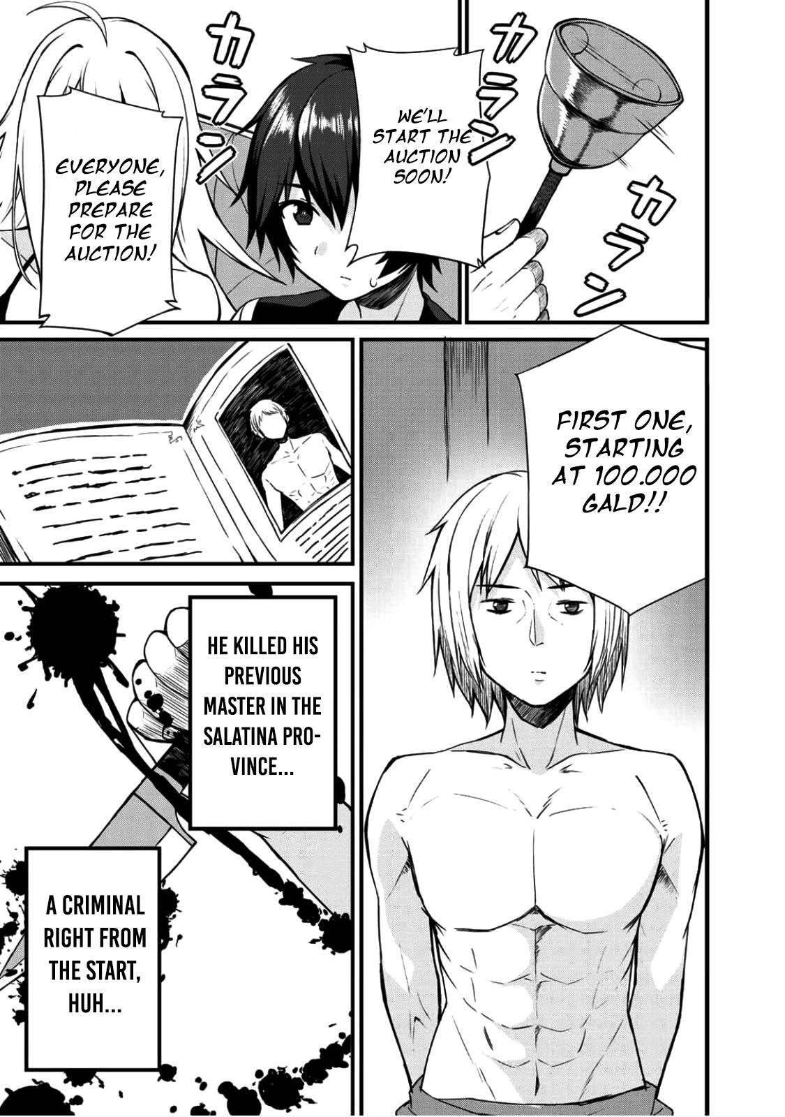 Is The Only Option a Slave Merchant? ~ Harem? What is that, Is it tasty? ~ Chapter 3 - Page 9