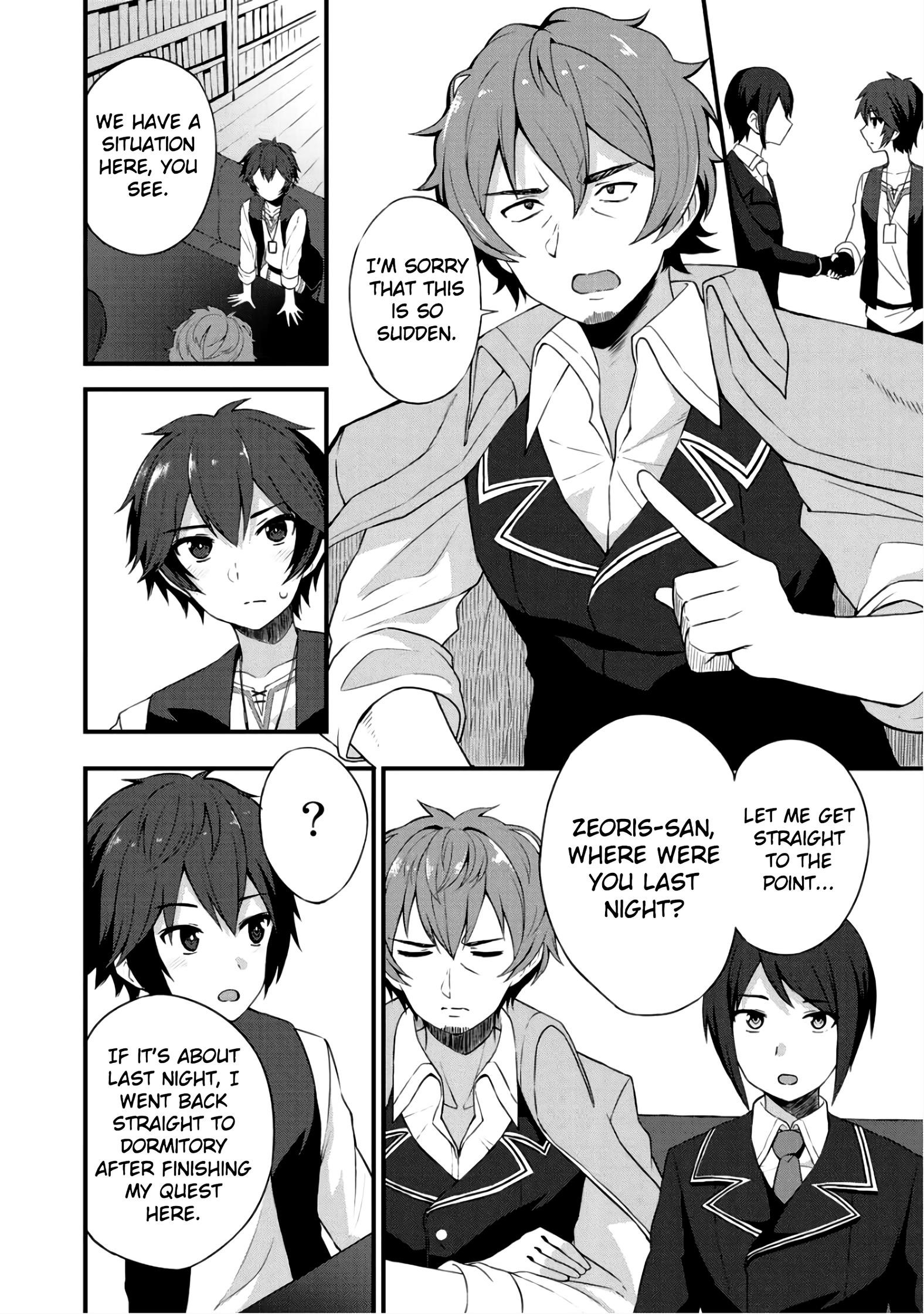Is The Only Option a Slave Merchant? ~ Harem? What is that, Is it tasty? ~ Chapter 5 - Page 4