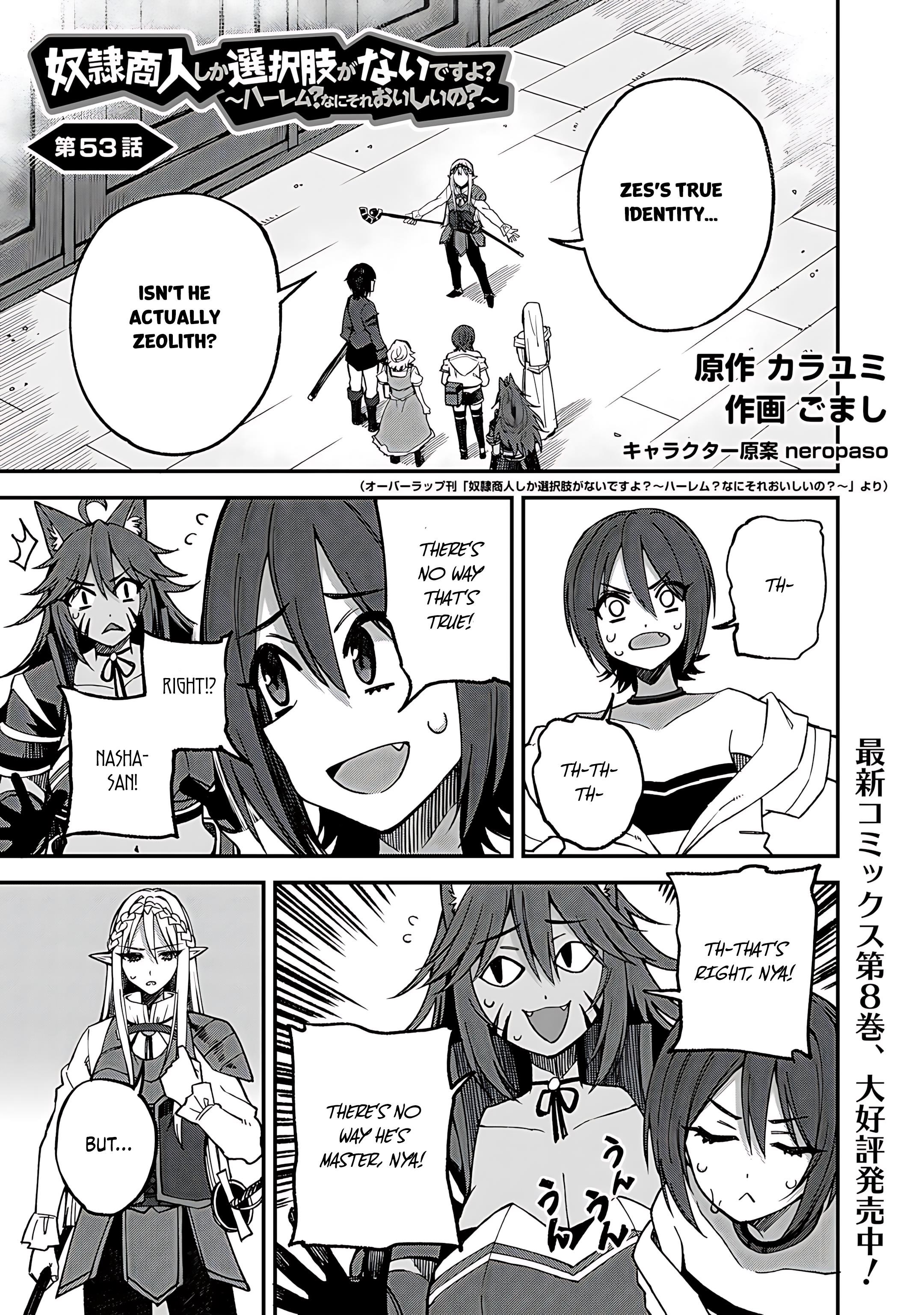 Is The Only Option a Slave Merchant? ~ Harem? What is that, Is it tasty? ~ Chapter 53 - Page 2