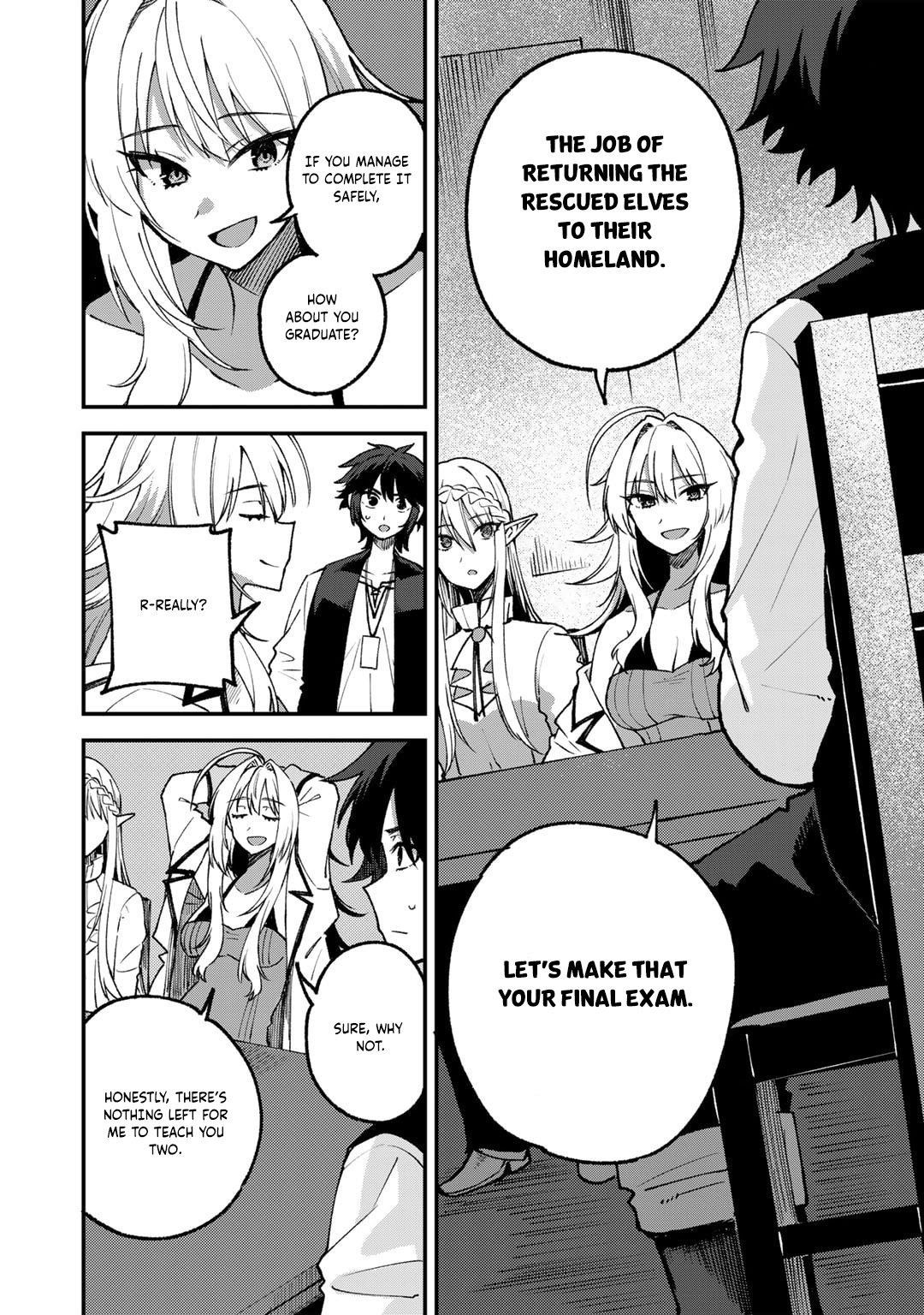 Is The Only Option a Slave Merchant? ~ Harem? What is that, Is it tasty? ~ Chapter 56 - Page 12