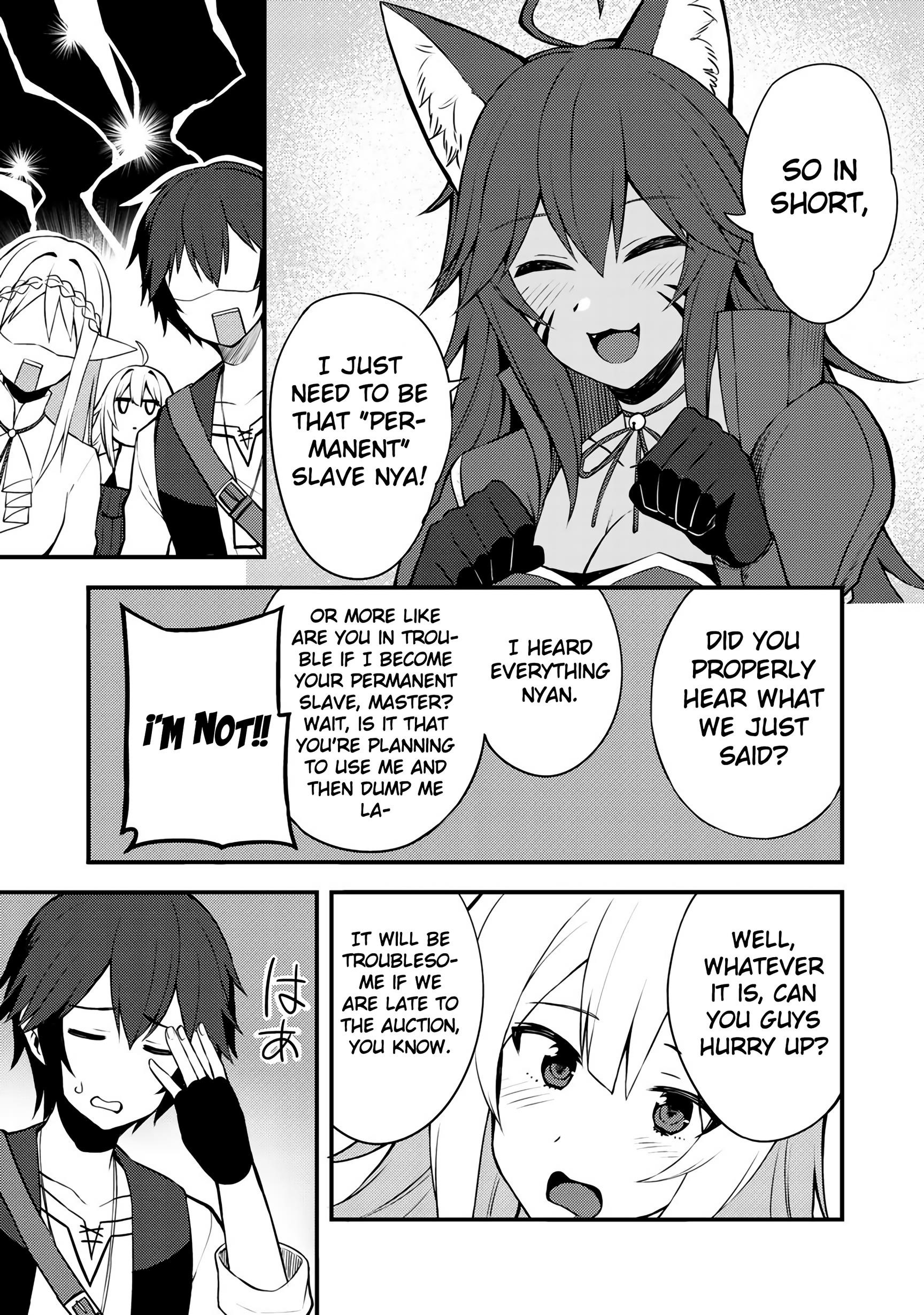 Is The Only Option a Slave Merchant? ~ Harem? What is that, Is it tasty? ~ Chapter 7 - Page 19