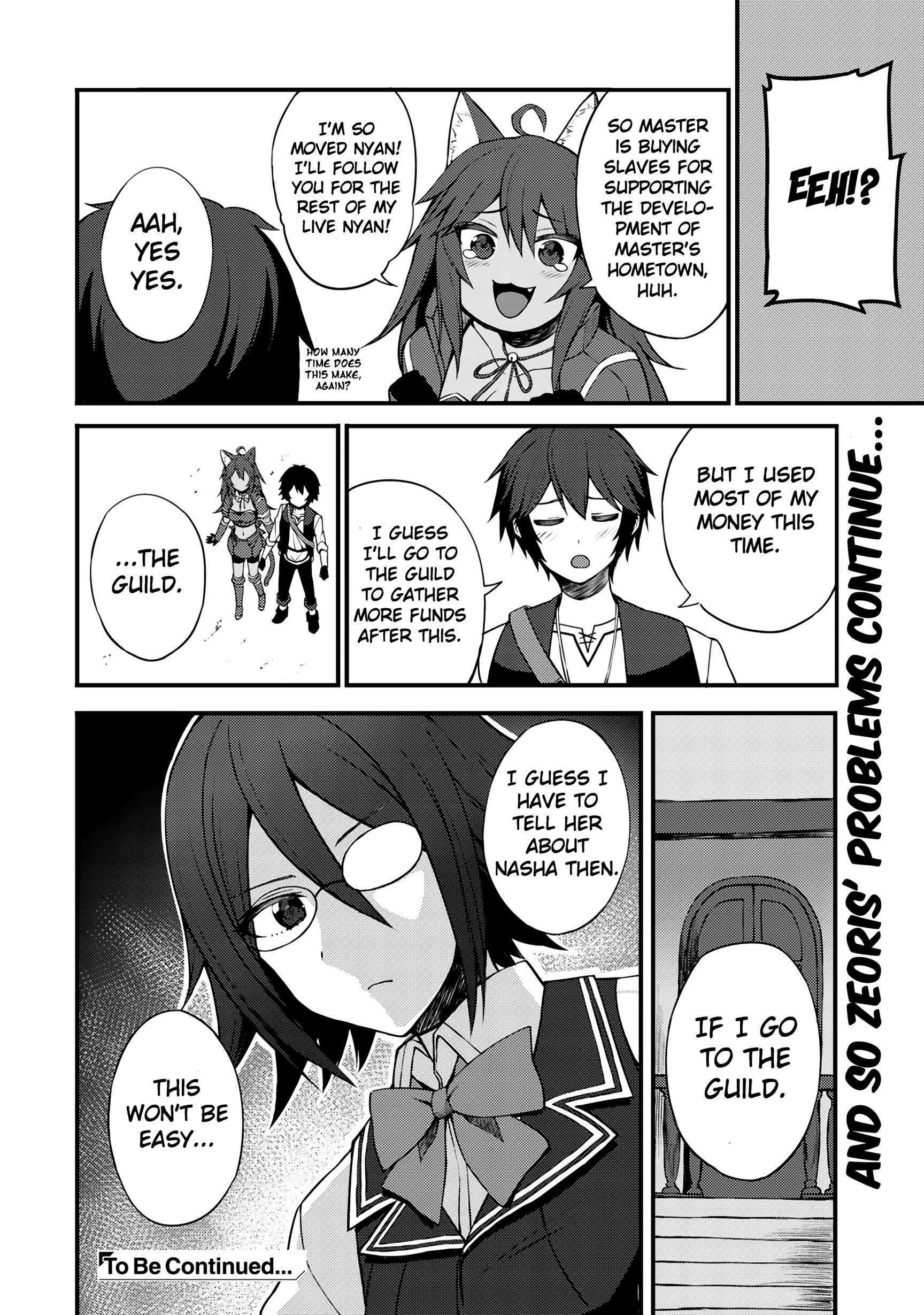 Is The Only Option a Slave Merchant? ~ Harem? What is that, Is it tasty? ~ Chapter 7 - Page 22