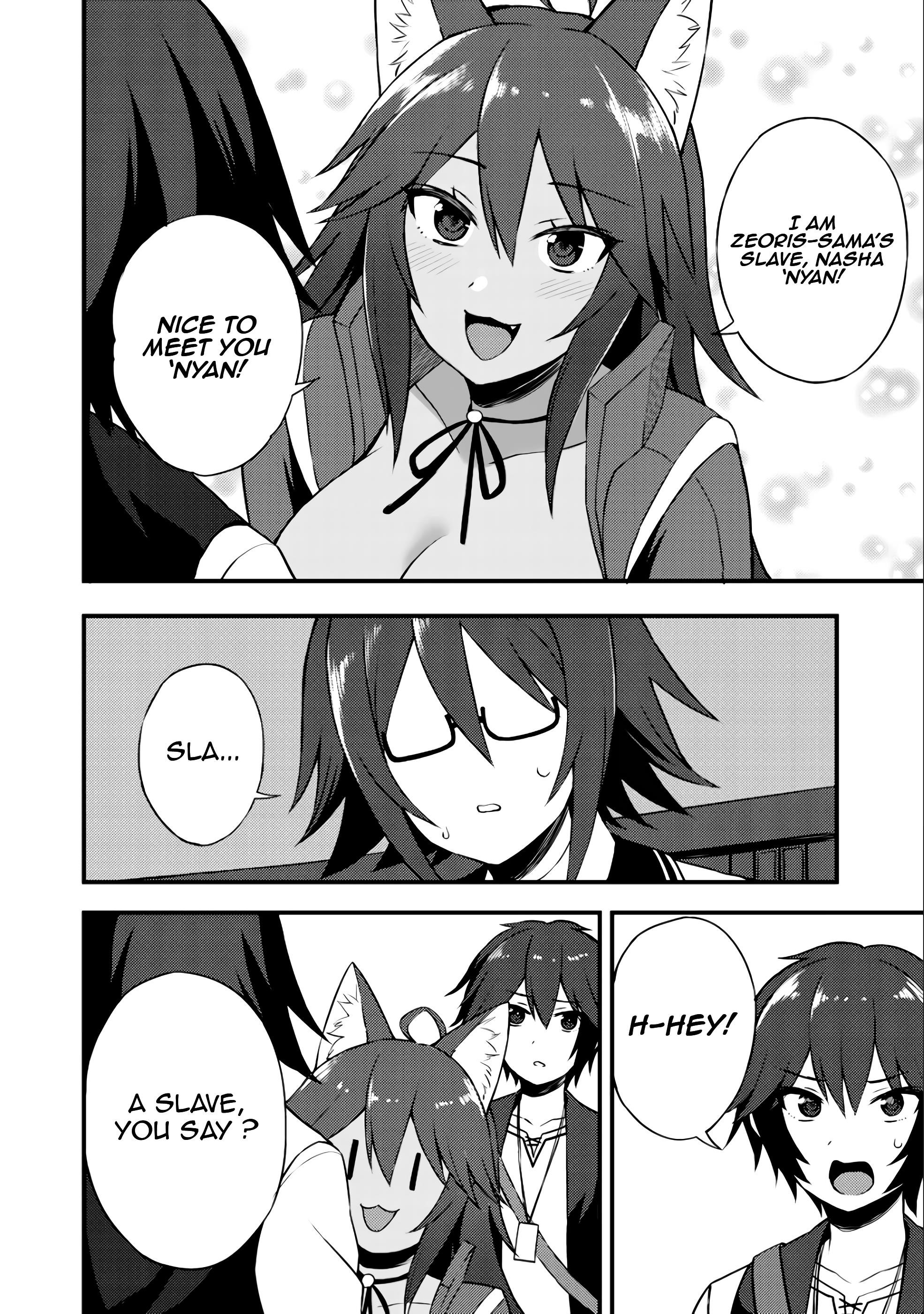 Is The Only Option a Slave Merchant? ~ Harem? What is that, Is it tasty? ~ Chapter 8 - Page 10