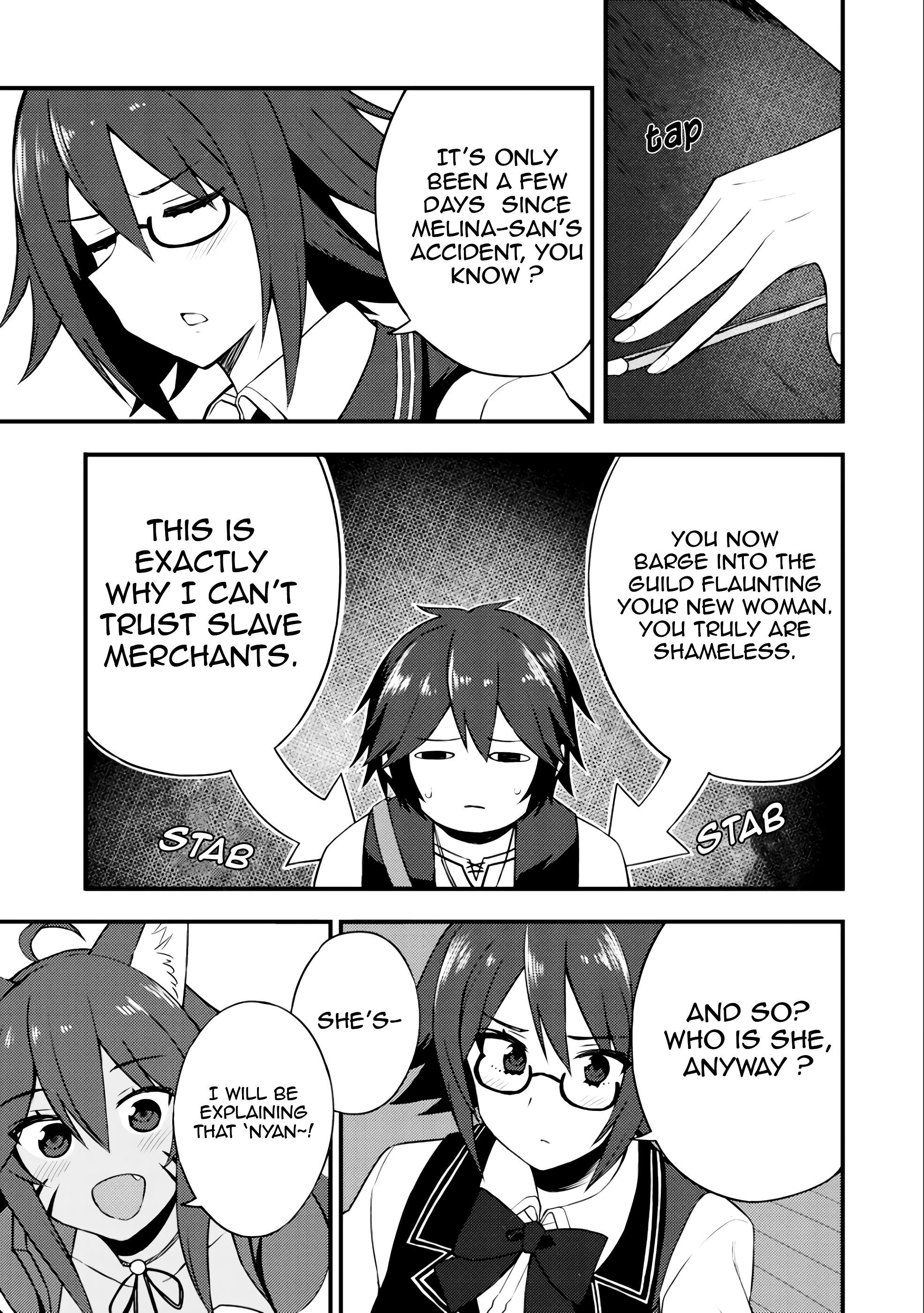 Is The Only Option a Slave Merchant? ~ Harem? What is that, Is it tasty? ~ Chapter 8 - Page 9