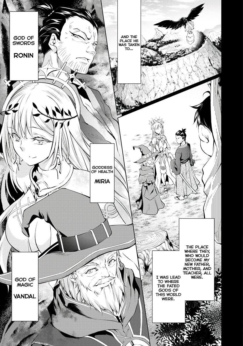 Kamigami Ni Sodaterare Shimo No, Saikyou To Naru Chapter 1 - Page 14