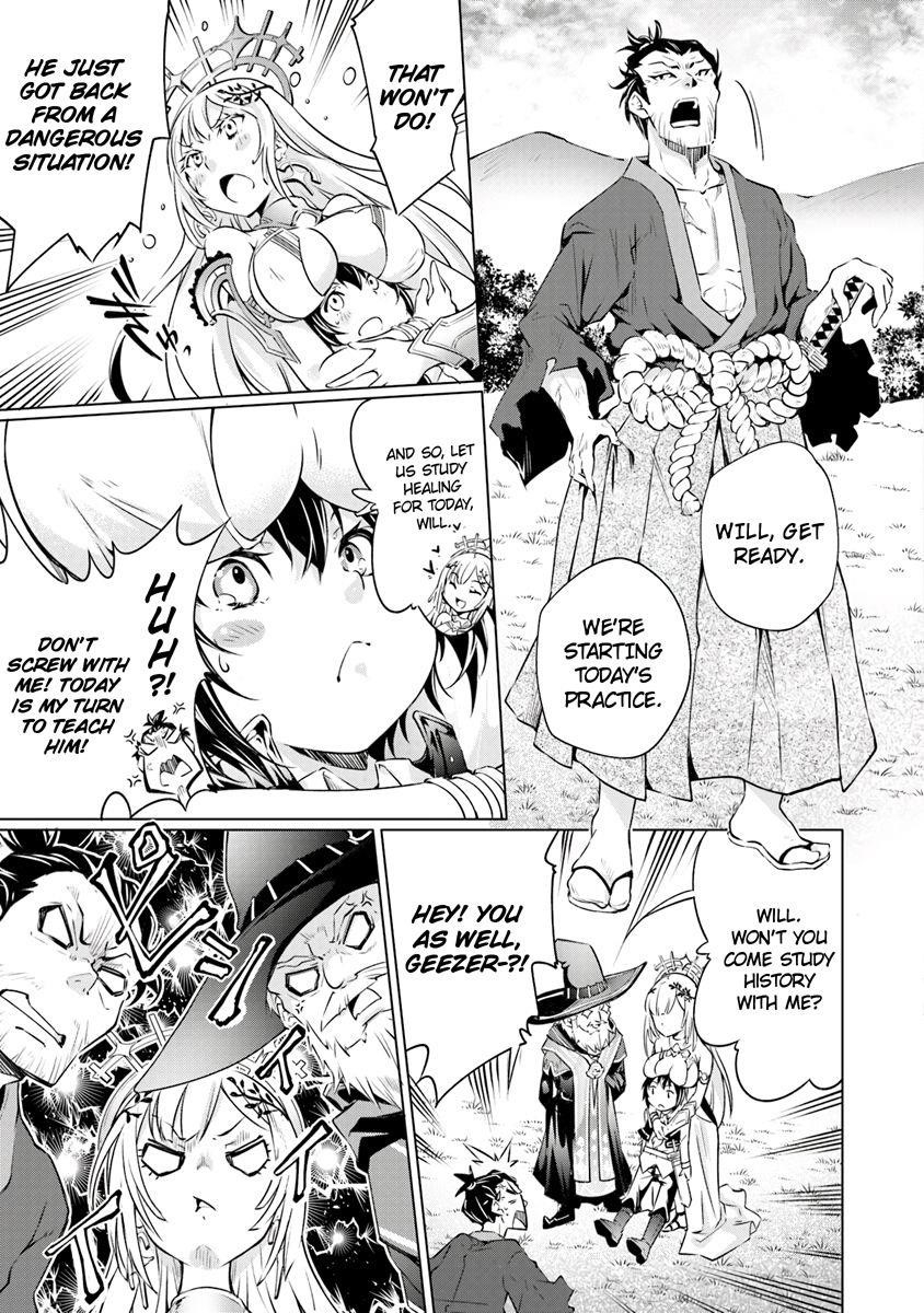 Kamigami Ni Sodaterare Shimo No, Saikyou To Naru Chapter 1 - Page 18