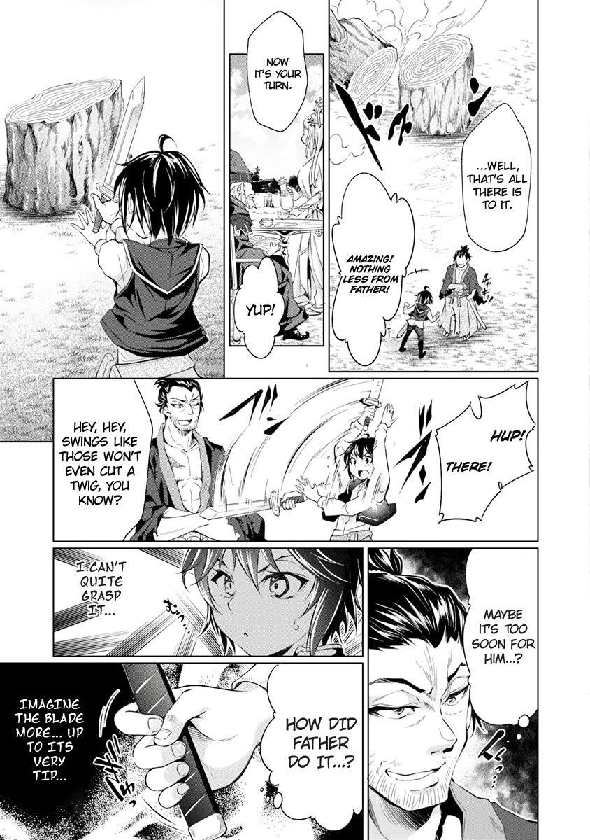 Kamigami Ni Sodaterare Shimo No, Saikyou To Naru Chapter 1 - Page 22