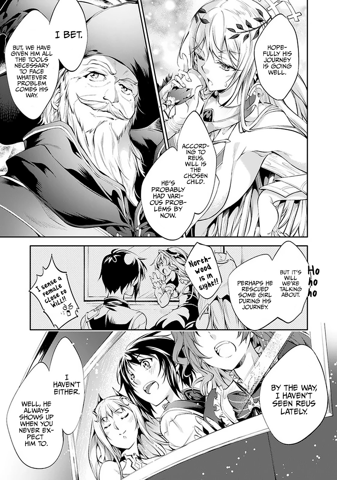 Kamigami Ni Sodaterare Shimo No, Saikyou To Naru Chapter 13 - Page 19