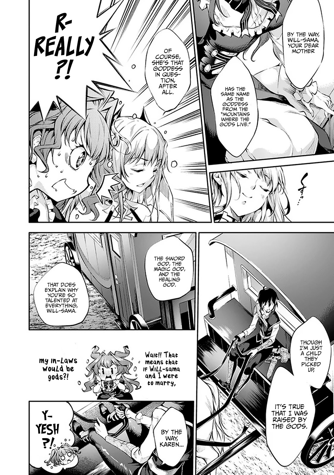 Kamigami Ni Sodaterare Shimo No, Saikyou To Naru Chapter 13 - Page 6