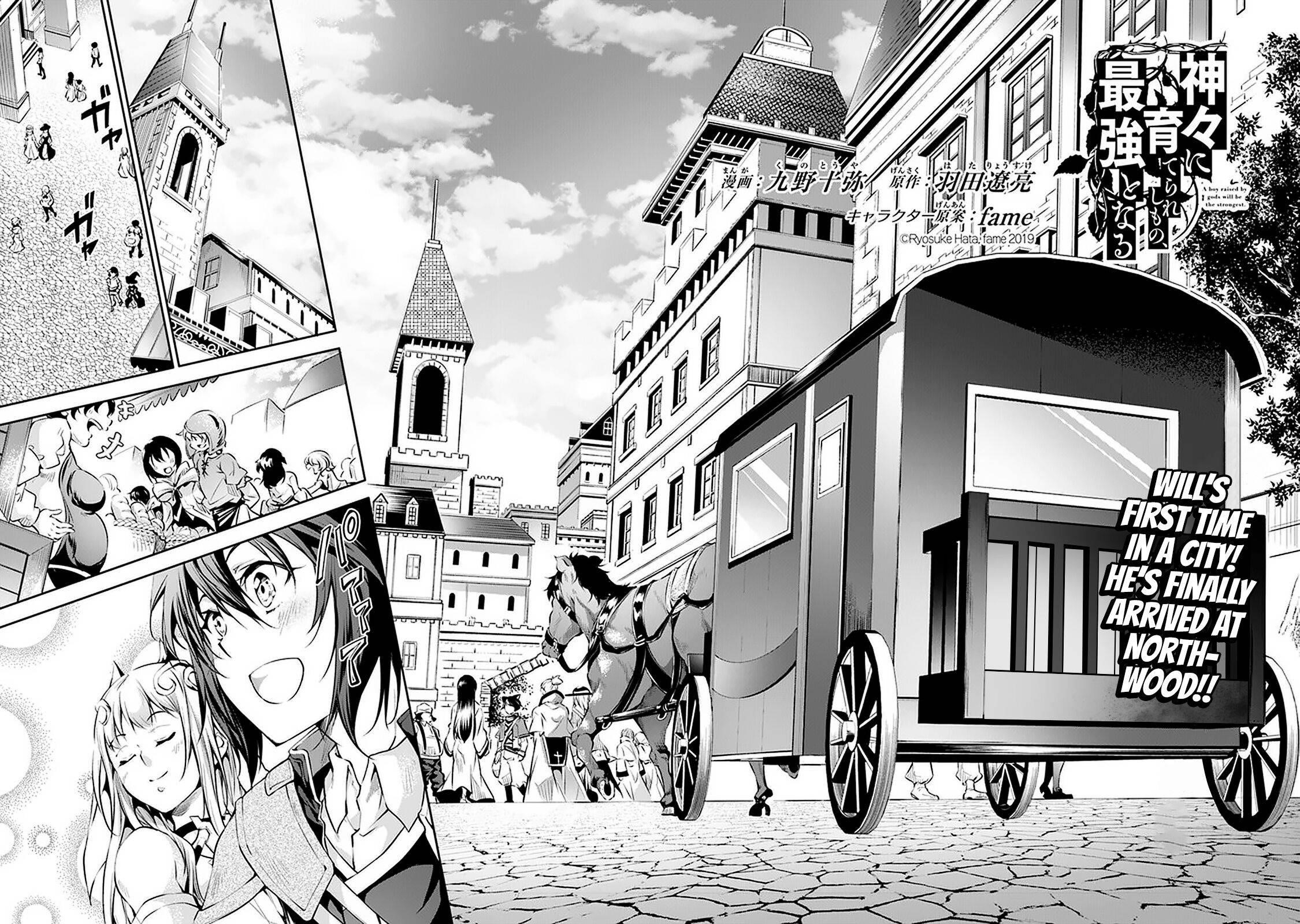 Kamigami Ni Sodaterare Shimo No, Saikyou To Naru Chapter 14 - Page 2