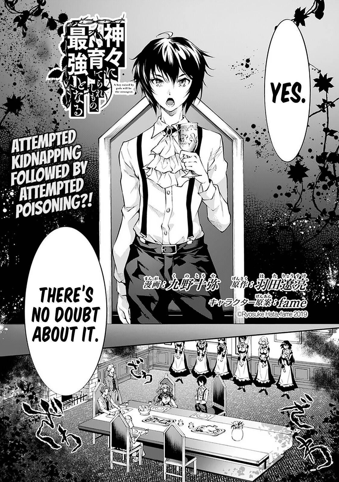 Kamigami Ni Sodaterare Shimo No, Saikyou To Naru Chapter 15 - Page 2