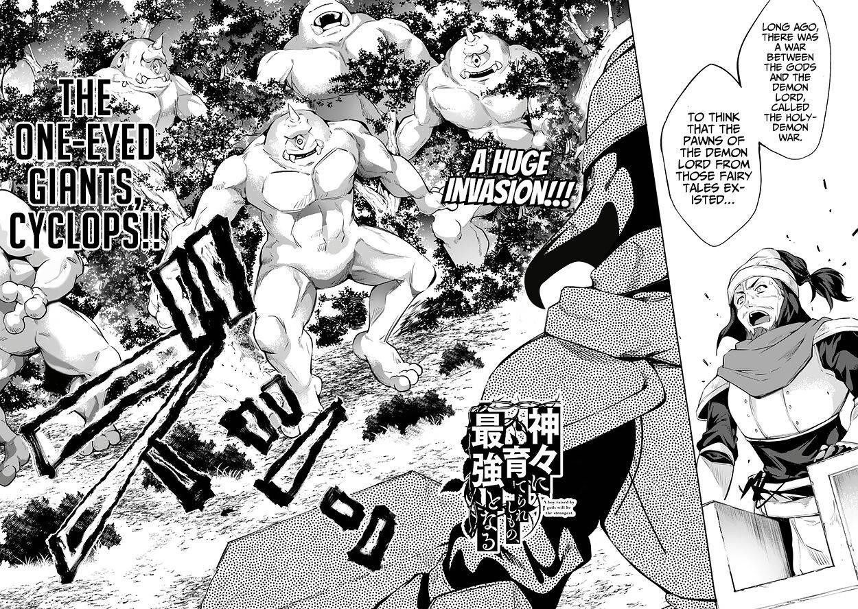 Kamigami Ni Sodaterare Shimo No, Saikyou To Naru Chapter 17 - Page 2