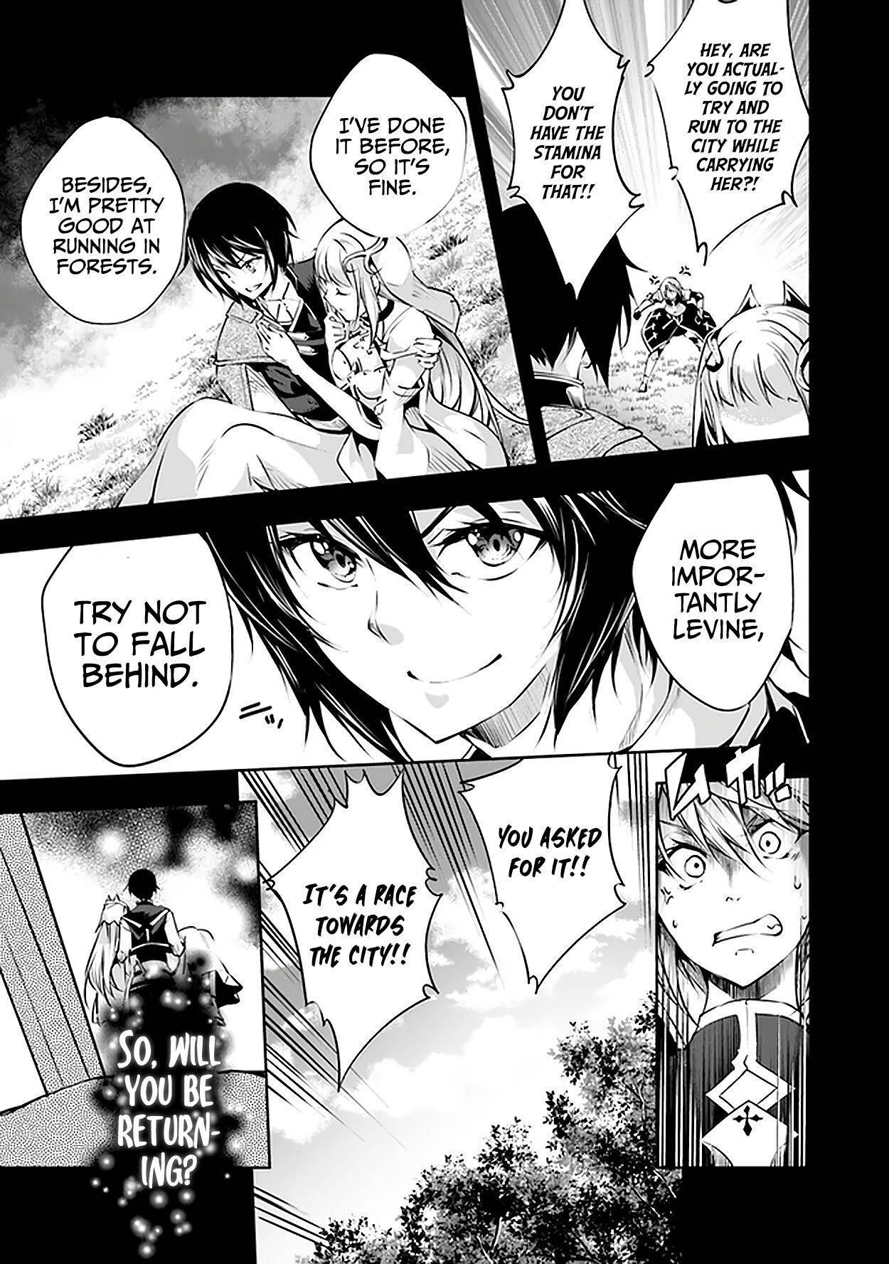 Kamigami Ni Sodaterare Shimo No, Saikyou To Naru Chapter 17 - Page 22