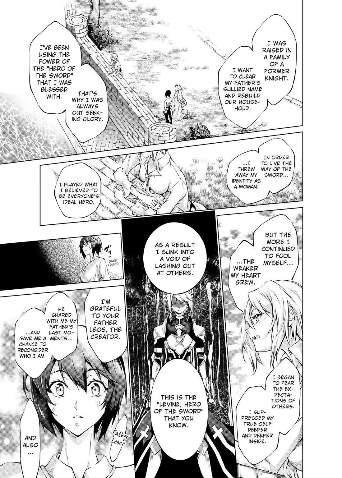 Kamigami Ni Sodaterare Shimo No, Saikyou To Naru Chapter 28 - Page 17