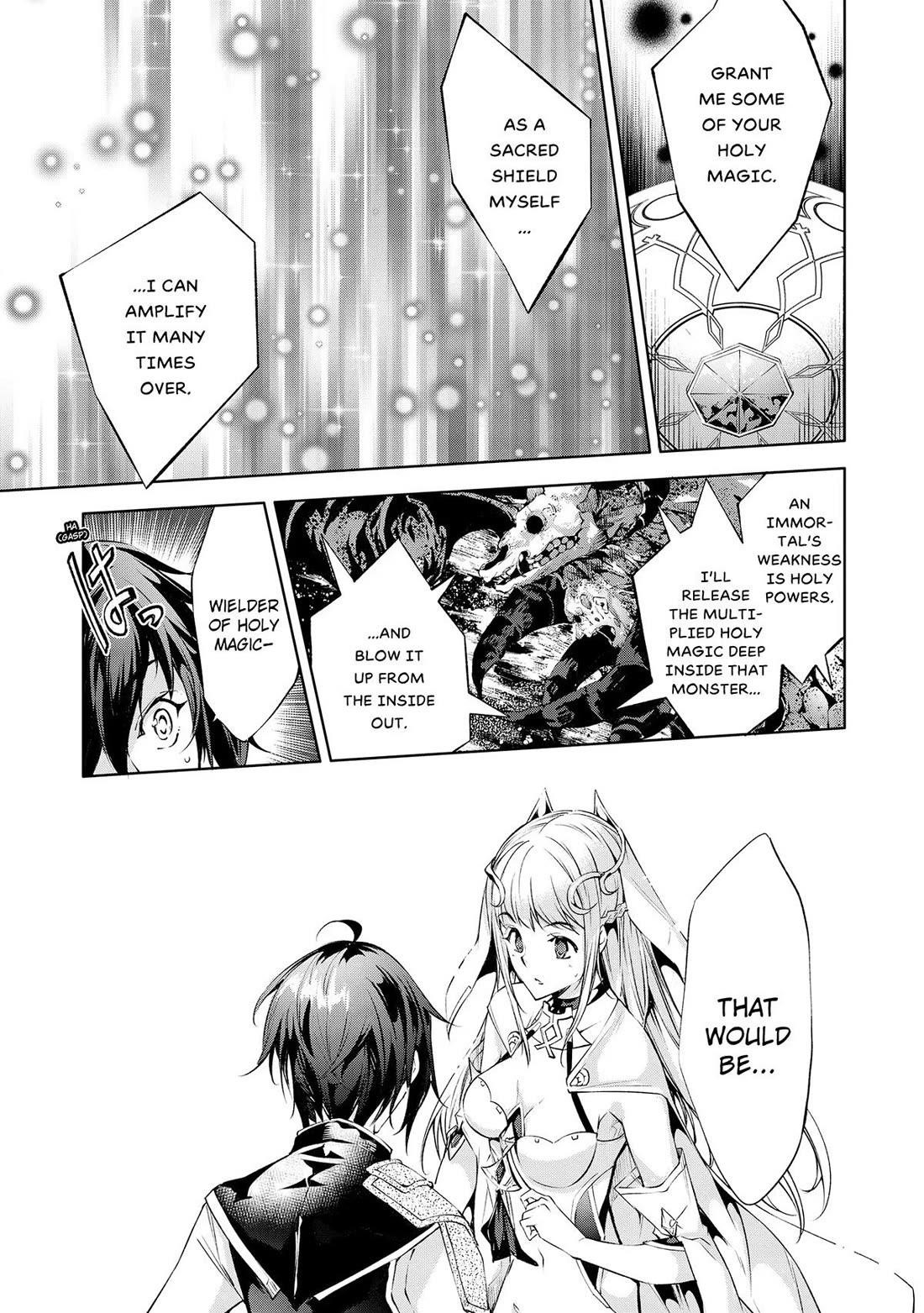 Kamigami Ni Sodaterare Shimo No, Saikyou To Naru Chapter 33 - Page 11